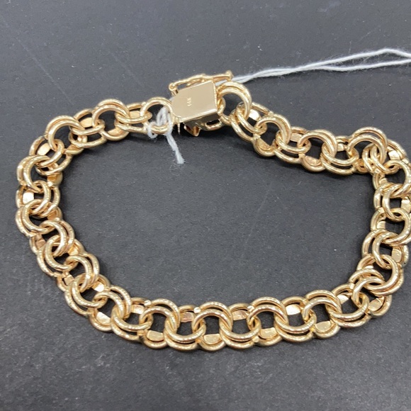 Charm Bracelet 14k     21.20 g of yellow Gold - Picture 3 of 10